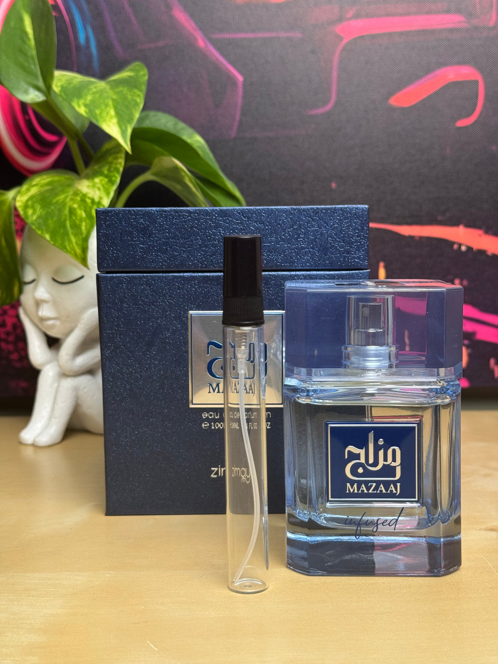 Zimaya Mazaaj Infused 10ml in a High Quality atomiser