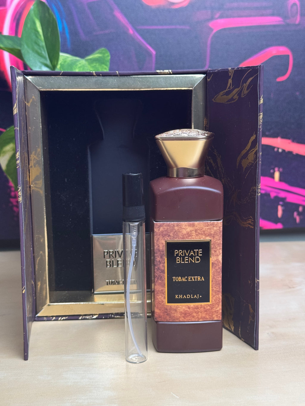 KHADLAJ Private Blend Tobac Extra 10ml in a High Quality Atomiser